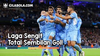 DRAMA 9 GOL MANCHESTER CITY! Kemenangan Terbesar Pep Guardiola di Liga Champions!