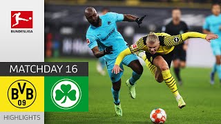 Borussia Dortmund - Greuther Fürth 3-0 | Highlights | Matchday 16 – Bundesliga 2021/22