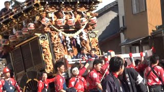 2014年11月3日 森の祭り 還御風景(金守神社に全社集結)