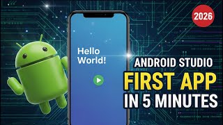 Android Studio Tutorial 01 - How To Make "Hello World" App In Android Studio #android #androidstudio