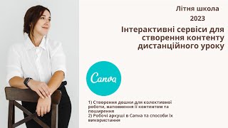 День №2. Canva - колективна робота та створення аркуша)