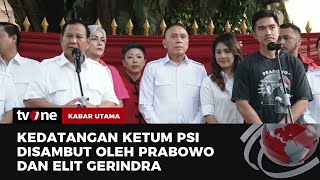 Prabowo Ungkap Banyak Kesamaan Visi Partai Gerindra \u0026 PSI | Kabar Utama tvOne