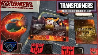 Transformers Deck-Building Game | Chaos Unleashed | Game 1