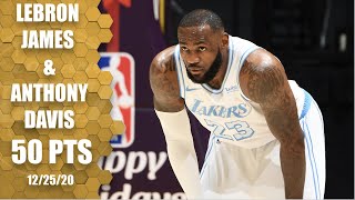 LeBron James and Anthony Davis leads Lakers vs. Mavericks [HIGHLIGHTS] | NBA on ESPN