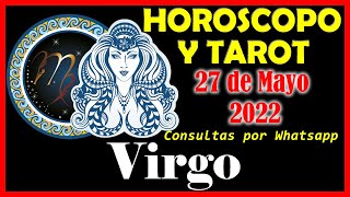 ♈Horóscopo de hoy VIRGO 🍀 27 de Mayo 2022 😲TAROT GRATIS 💼TRABAJO 💵DINERO 💖AMOR