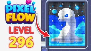 Pixel Flow Level 296 Walkthrough