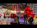 [4K]🇺🇸Christmas in NYC🗽🎄Rockefeller Christmas Tree, Radio City, Festive 5th Ave & 6th Ave | Dec 2024