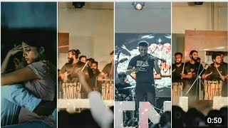 Uyire Uyire Drum Version | Dhanush 3 Movie | Aniridh🎹 | Warangal Music Masthi | #Shorts #Drums #Bgm