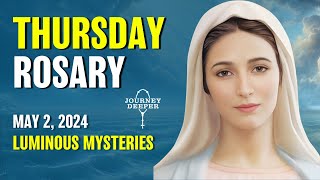 Thursday Rosary 💙 Luminous Mysteries of the Rosary 💙 May 2, 2024 VIRTUAL ROSARY