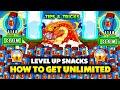 How to Get unlimited level up snacks in dynamons world 🤩 tips and tricks for free level up snacks 😲