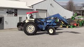 1980 Ford 5600 Tractor w/ Loader \u0026 Canopy Top! For Sale by Mast Tractor