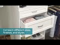 closetmaid style drawer features