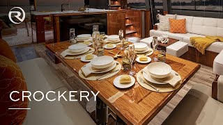 The Ultimate Boating Experience with Riviera - Crockery