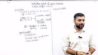 Purification of Organic Compounds-REVISION LEC 01 || ANURAG PANDEY || ATULYAM INSTITUTE