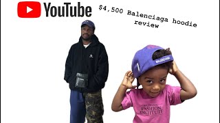 Reviewing new $4,500 Balenciaga ss24 hoodie/ introduction