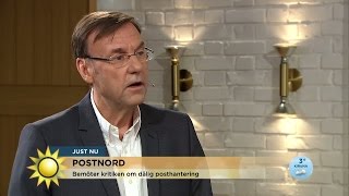 Postnord om kritiken: \