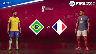 FIFA 23 - Brasil vs France - Qatar Final 2022 | PS5™ [4K60fps]