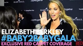 Elizabeth Berkley interviewed at 5th Annual BABY2BABY Gala #Charity #Fundraiser