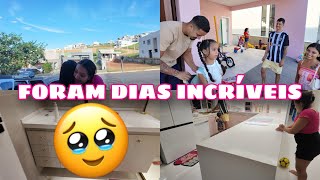 A DESPEDIDA 😔 ELES FORAM EMBORA + ARMÁRIOS FINALIZADOS | OLHA COMO FICOU LINDO| PRESENTE