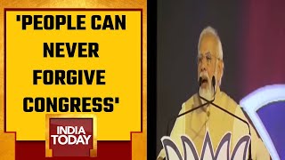 PM Modi Address Rally In Karnataka’s Belagavi |'Congress Abused Me, Didn't Even Spare Ambedkar'