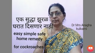 how to get rid off cockroaches| झुरळ घालवण्याचे उपाय