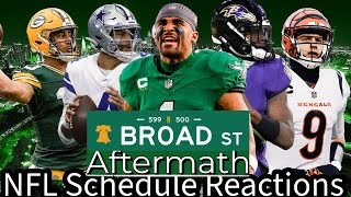 Broad St Aftermath: NFL Schedule Reactions