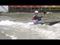 Jan Barta, Czech Republic - Men's Kayak Semifinal / 2024 ICF Canoe Slalom World Cup Augsburg Germany