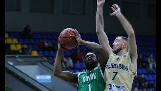 Ruslan Otverchenko With Two Nasty Blocks on Derrick Colter | Superleague