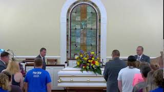 Funeral Service for Miss Gracie Lankford.