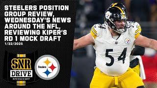 Steelers Position Reviews, Offseason, Kiper's RD 1 Mock Draft | SNR Drive | Pittsburgh Steelers