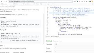 Coding Interview Question || Find Peak (LeetCode) || Google || Facebook || Interview Prep