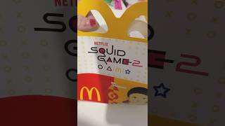 SQUID GAME Mcdonalds Meal! I got STAR! ⭐️ oh no! 😣 #squidgame #squidgamechallenge #squidgame2