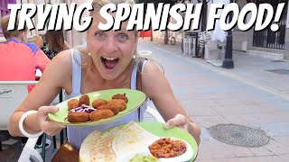 Trying Spanish Food!