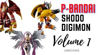 P-BANDAI SHODO DIGIMON VOLUME 1