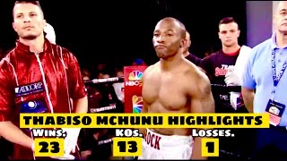 Thabiso Mchunu knockouts fight Highlights