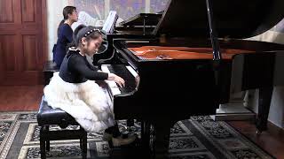 Adelynn Li age 8 Mozart Concerto in F Major K459 No.19 1st Mv.