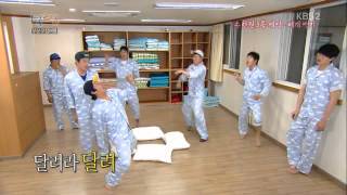 [1N2D] 130526 The cast dance to fight for pillows