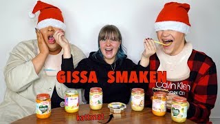 GISSA SMAKEN PÅ BARNMAT (+ kattmat euw) | ft. Bea och Marcel