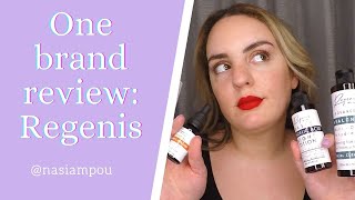 One brand review-Regenis Cosmetics μια Ελληνική εταιρεία καλλυντικών | Nasia