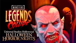 Universal Monsters: Legends Collide Haunted House - Halloween Horror Nights 2022 Universal Hollywood