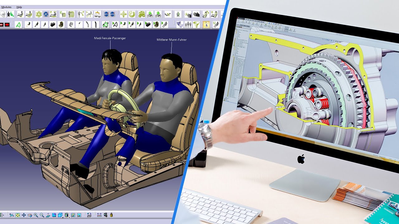 CATIA Vs Solidworks: How Are They Different? [2024] - YouTube