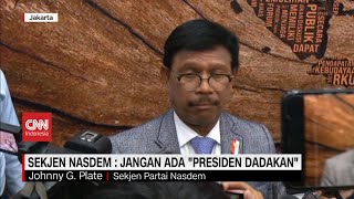 Nasdem Sebut Jangan Ada \