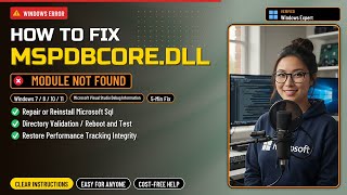 Fix mspdbcore.dll VS Error!