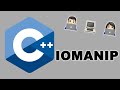 C++ iomanip Library