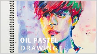 화려한컬러들 조합하고 배치하는 방법_OIL PASTEL