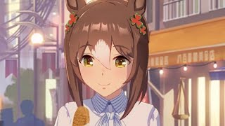 【ウマ娘】買い食いして大喜びのお嬢様【ファインモーション】