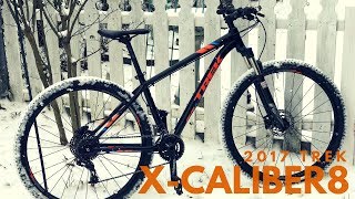 Trek X-Caliber 8 Mountain Bike - G2 Geometry in Southern Snow