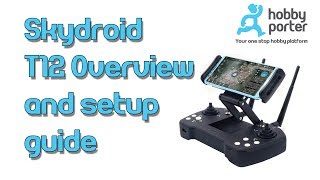 Skydroid T12 Overview and setup video - Long Range UAV Link system for Ardupilot Pixhawk