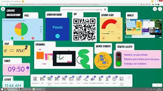 Classroomscreen.com for your classes: Noise level indicator, group creator, polls, dice launcher...