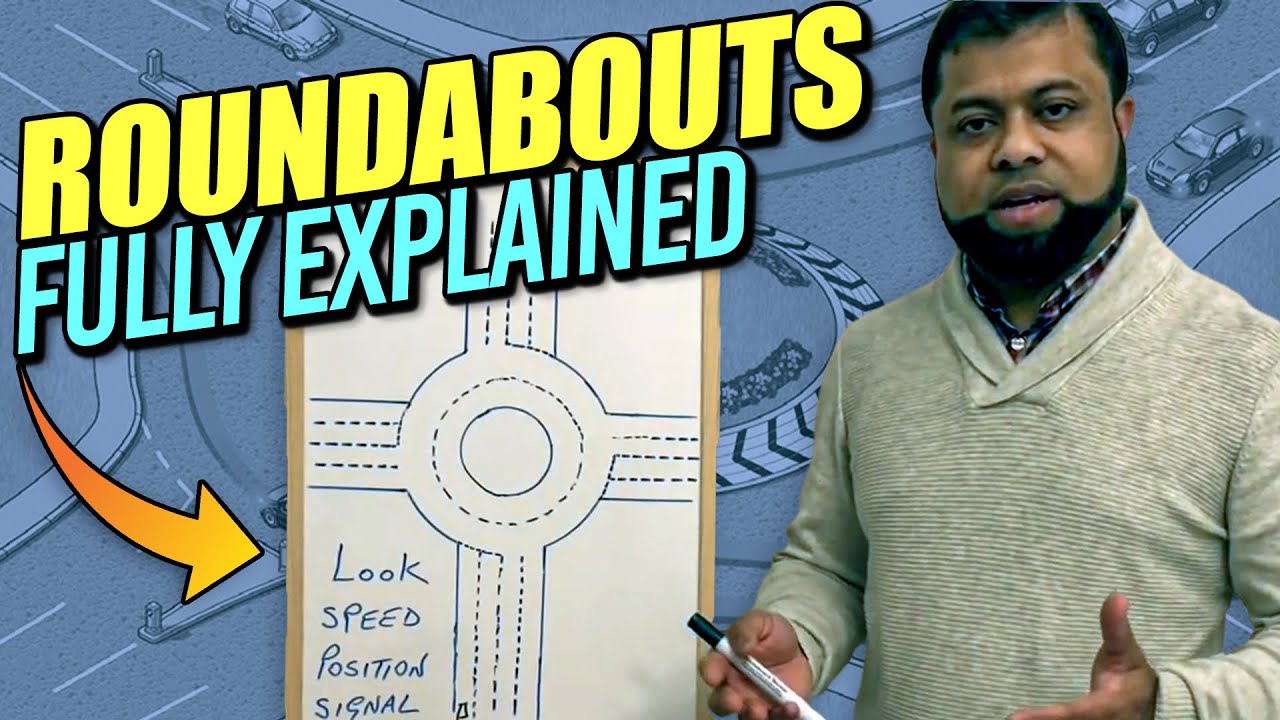 Roundabouts Driving Lessons - How To Deal With Roundabouts - Learning ...